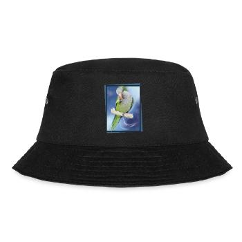 Argentine Parakeet - Bucket Hat - black - Front - Lela (165cm)