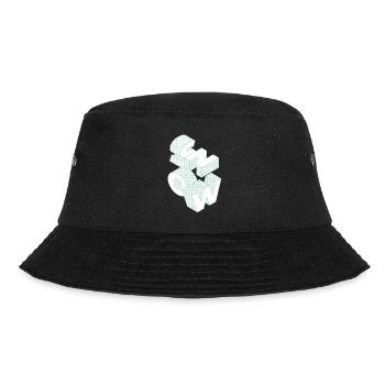 Snow Christmas Snow Font Gift Winter - Bucket Hat - black - Front - Lela (165cm)