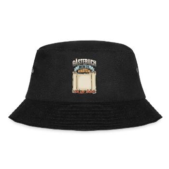 33. Geburtstag Gästebuch - Bucket Hat - Schwarz - Vorne - Lela (165cm)