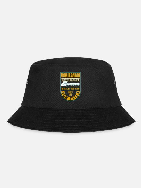 Briefträger Beruf Briefe Briefbote - Bucket Hat - Schwarz