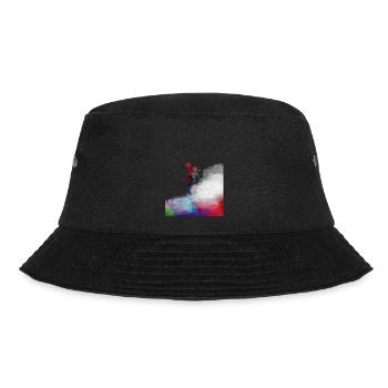 Skisport Kunst #ski #sport - Bucket Hat - Schwarz - Vorne - Lela (165cm)