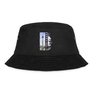 Dusseldorf Germany City Skyline Home Love - Bucket Hat - black - Front - Lela (165cm)