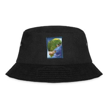 The yellow-naped parrot - Bucket Hat - black - Front - Lela (165cm)