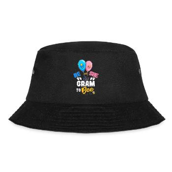 He or She Gram To Bee Best Grandma Ever - Bucket Hat - Schwarz - Vorne - Lela (165cm)