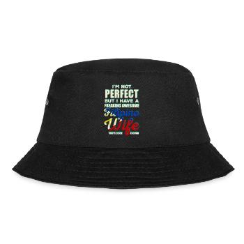 Philippinen Filipina Stolz Flagge Pinay I Geschenk - Bucket Hat - Schwarz - Vorne - Lela (165cm)