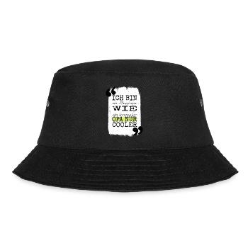 lieben geburtstagsgeschenk hunderasse geschenkidee - Bucket Hat - Schwarz - Vorne - Lela (165cm)
