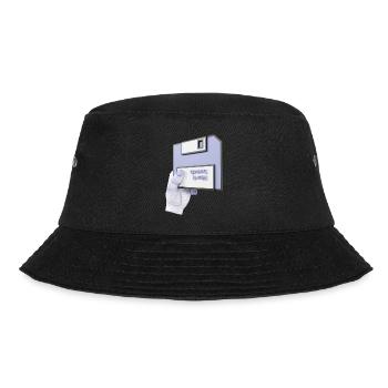 work bench 3D - Bucket Hat - Schwarz - Vorne - Lela (165cm)