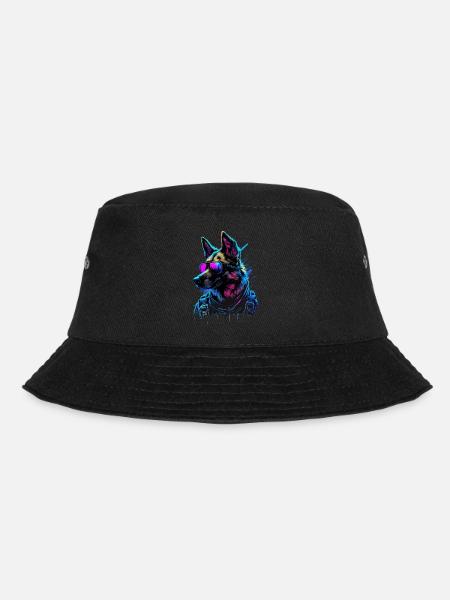 Belgian Malinois Dogs Belgian Malinoiss - Bucket Hat - Schwarz