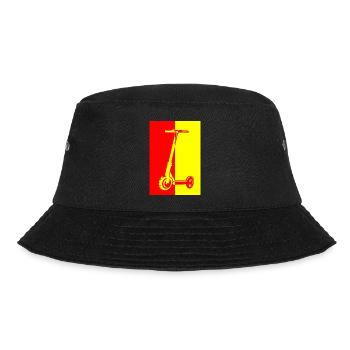 E-Scooter E-Roller Scooter - Bucket Hat - black - Front - Lela (165cm)