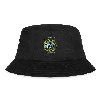 Erschaffe deine Gedanken - Bucket Hat - Schwarz - Vorne - Lela (165cm)