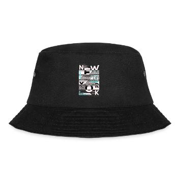 New York City - Bucket Hat - black - Front - Lela (165cm)
