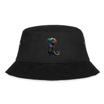 Kleiner Süßer Drache 5 - Bucket Hat - Schwarz - Vorne - Lela (165cm)