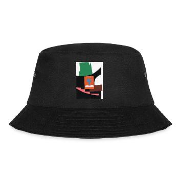 Evolution - Bucket Hat - Schwarz - Vorne - Lela (165cm)