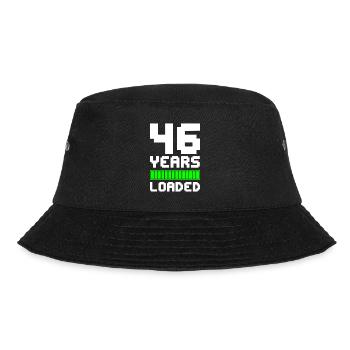 46 Years Loaded 46th Birthday - Bucket Hat - black - Front - Lela (165cm)