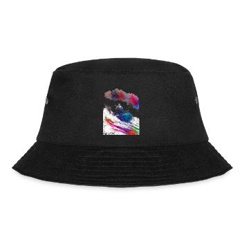 Rafting auf einem Ponton #sport #rafting - Bucket Hat - Schwarz - Vorne - Lela (165cm)