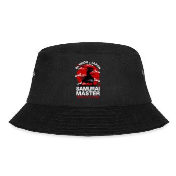 Samurai Master Series - Bushido Japan : Schwarz - Bucket Hat - Schwarz - Vorne - Lela (165cm)