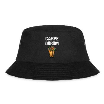 Carpe Dürüm Falafel - Bucket Hat - Schwarz - Vorne - Lela (165cm)