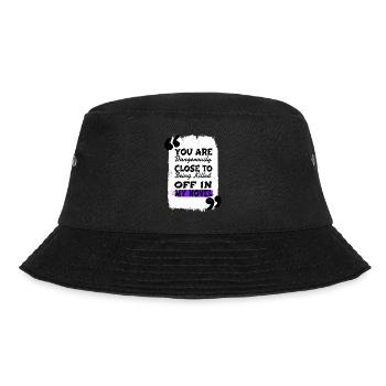 Christmas Blogger Jokes Joke Books Novel - Bucket Hat - black - Front - Lela (165cm)