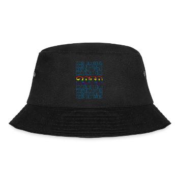 Year 2030 - Bucket Hat - black - Front - Lela (165cm)