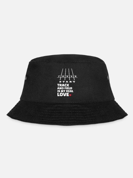 I love athletics - Bucket Hat - black