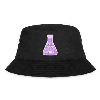 Science Wissenschaftlerin Chemikerin Chemielehrer - Bucket Hat - Schwarz - Vorne - Lela (165cm)