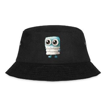 Cute monster watercolor - Bucket Hat - black - Front - Lela (165cm)