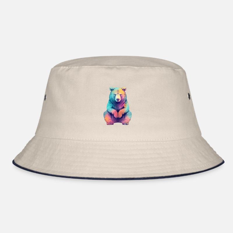 Beabea the grumpy bear Bucket Hat
