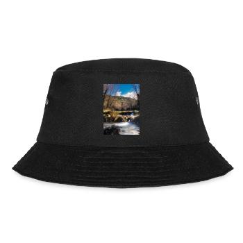 Forest River Wasserfall - Bucket Hat - Schwarz - Vorne - Lela (165cm)