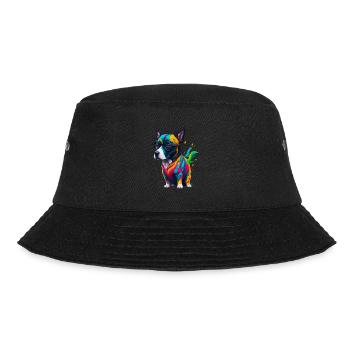 Dog 3 - Bucket Hat - Schwarz - Vorne - Lela (165cm)