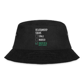 Ernte Feldarbeiter Erntezeit Gemüse - Bucket Hat - Schwarz - Vorne - Lela (165cm)