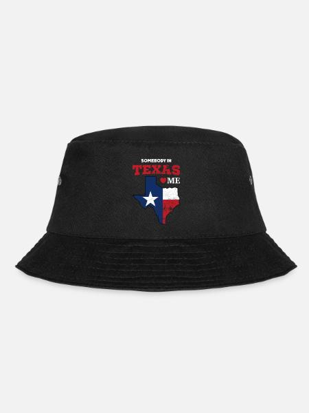 State of Texas Somebody Loves Me Souvenir Gift - Bob - noir
