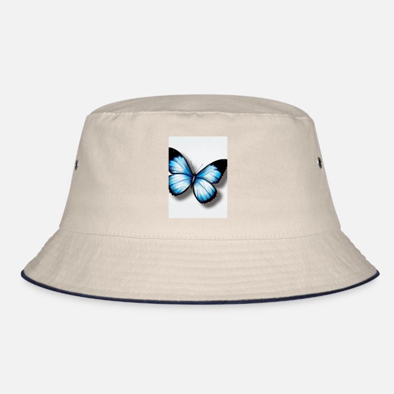 Blauer Schmetterling Bucket Hat