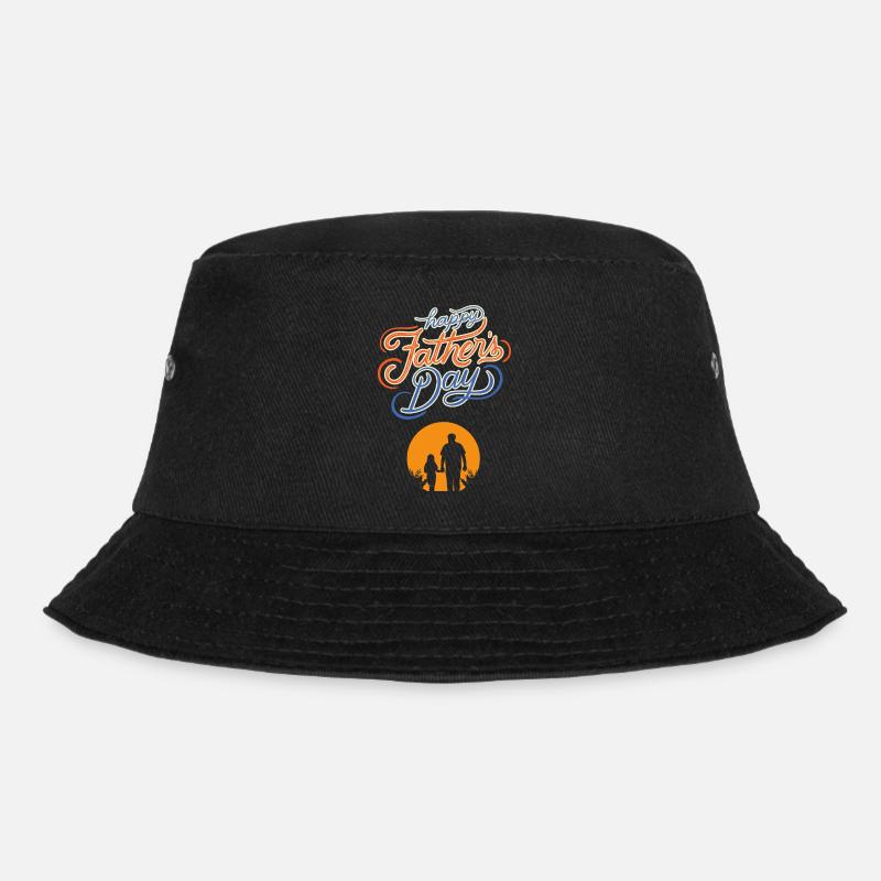 Alles Gute zum Vatertag, Papas Mädchen - Bucket Hat - Schwarz