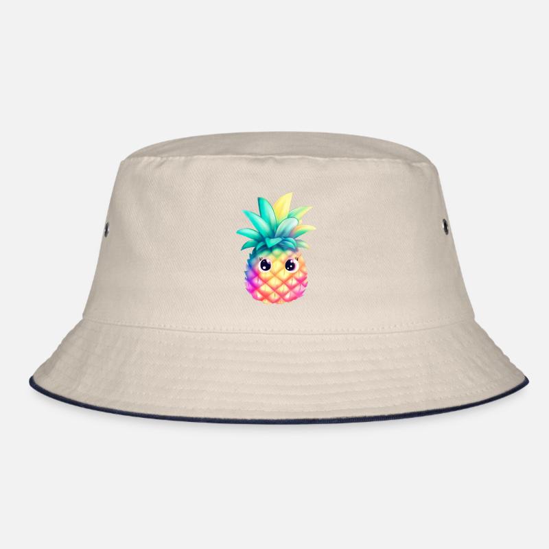 Mignon ananas coloré Fruit d’été cadeau de vacances Bob