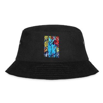 Graffiti style Splash hip hop colors painter color - Bucket Hat - black - Front - Lela (165cm)