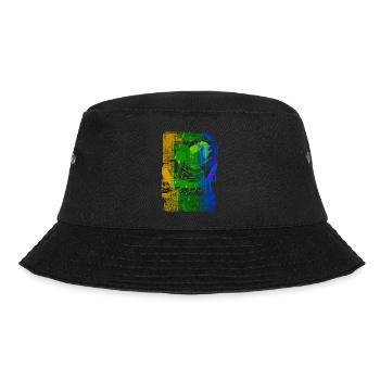 Graffiti style Splash hip hop colors painter color - Bucket Hat - black - Front - Lela (165cm)