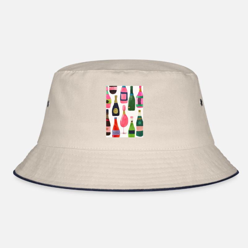 Flaschen-Muster-Malerei Bucket Hat