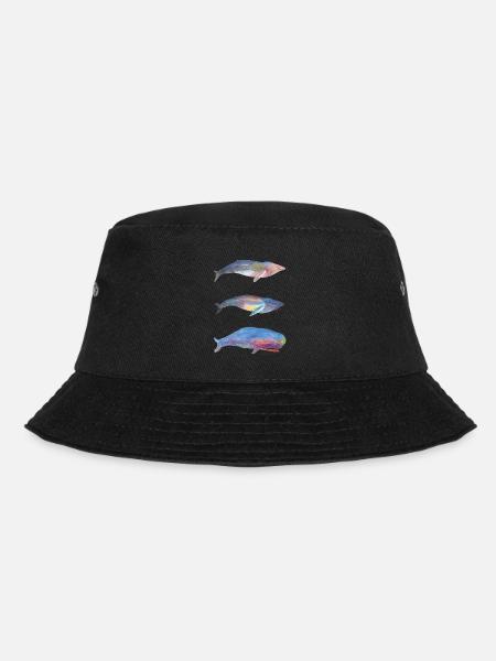 3 Wale - Bucket Hat - Schwarz