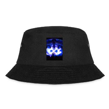 DJ beim Festival - Bucket Hat - Schwarz - Vorne - Lela (165cm)