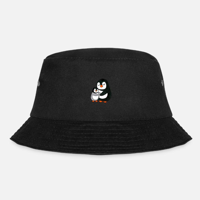 Pinguin United - Bucket Hat - Schwarz