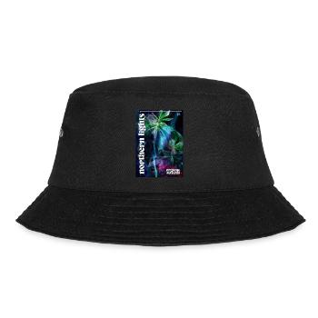 northern lights - Bucket Hat - Schwarz - Vorne - Lela (165cm)