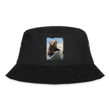 Surfer loutre de mer - Bob - noir - Devant - Lela (165cm)