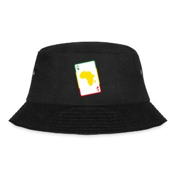 afrika love afrikanisch ASS afro party safari - Bucket Hat - Schwarz - Vorne - Lela (165cm)