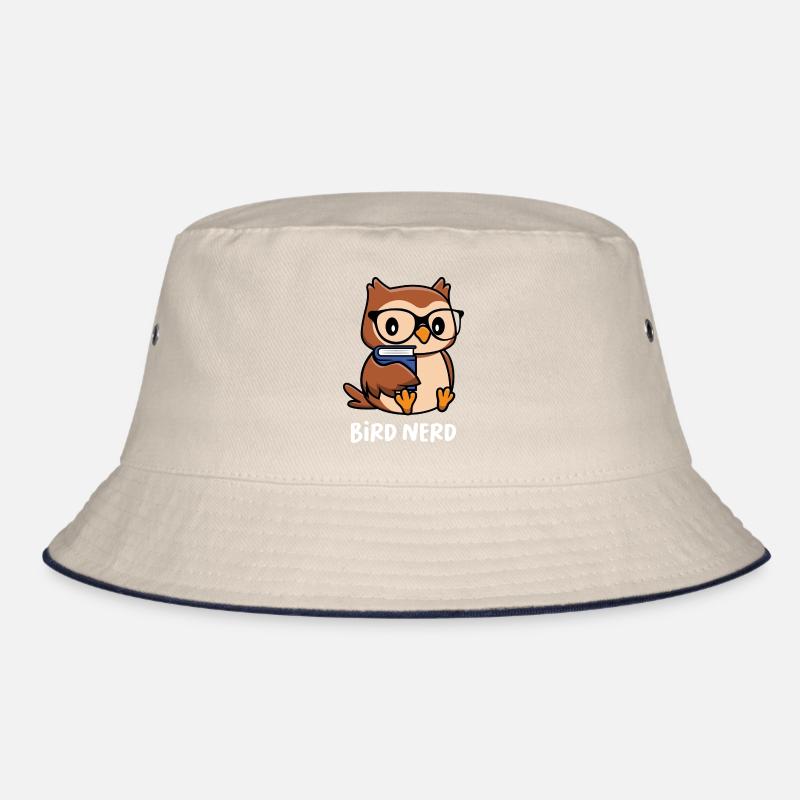 Eule Bird Nerd Bucket Hat