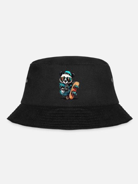 Pandas Skateboard - Bob - noir