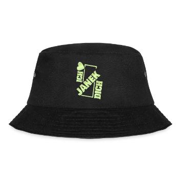 Liebespaar Janek - Bucket Hat - Schwarz - Vorne - Lela (165cm)