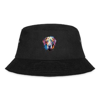 Dalmatiner Colorful - Bucket Hat - Schwarz - Vorne - Lela (165cm)
