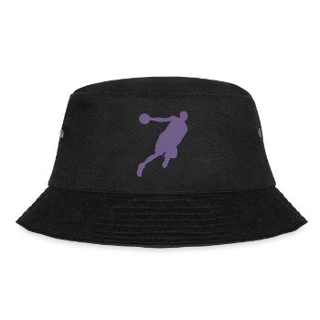 Silhouette de joueur de basketball, design sportif dynamique - Bob - noir - Devant - Lela (165cm)