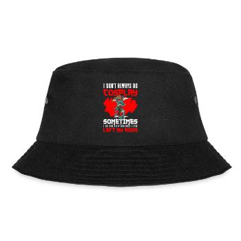 Manga Costume Japanese Kawaii - Bucket Hat - black - Front - Lela (165cm)