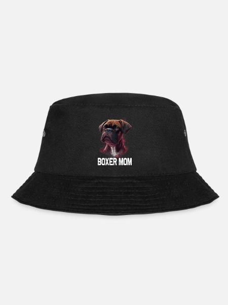 Boxer Mom - Bucket Hat - Schwarz